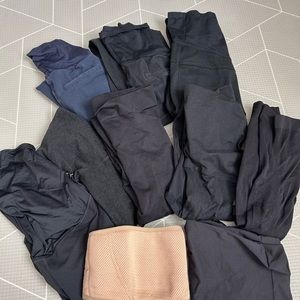 *SOLD* Bundle of Maternity Pregnancy Pants, Leggings and Belly Bands